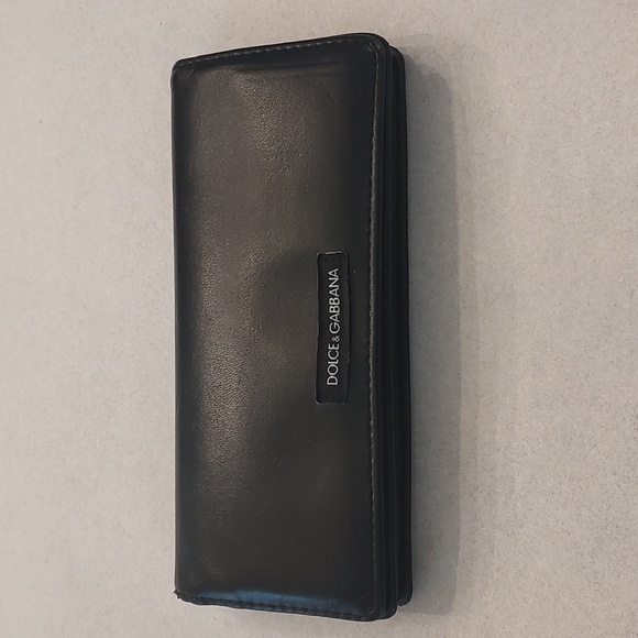 Dolce & Gabbana Leather Sunglass/eyeglass pouch used - Picture 1 of 9